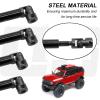 OGRC 2Pcs Center Driveshaft Steel Drive Shaft for Axial SCX24 C10 AXI00001 JLU AXI00002 Bronco AXI00006 Upgrate Parts view 3