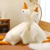 Ryttir Giant Goose Plush - 63" Extra Soft Goose Stuffed Animal Hugging Pillow with Rotund Belly,Safety Nursery Decor & Sensory Comfort Toy,Cuddle Companion for Kids(Valentine Gender Neutral Gift) view 4