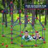 OleFun Fort Building Kit for Kids 4,5,6,7,8+Year Old Boys & Girls, 140 pcs, Creative STEM Building Toys for DIY Castles, Tunnels, Play Tent, Ideal Gift for Aged 5-8 view 4