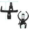 360 Degrees Rotation Scooter Cup Holder, Bike Bottle Holder, stroller cup holder, Cup Drink Holder for Electric Scooter, Wheelchair, Motorcycle, Bicycle, Golf Cart, Stroller Universal Cup Holder view 3