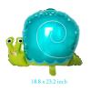 5Pcs Snails Balloons Snail Foil Balloons for Birthday Baby Shower Garden Animal Insect Snail Themed Party Decorations Supplies view 2