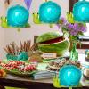 5Pcs Snails Balloons Snail Foil Balloons for Birthday Baby Shower Garden Animal Insect Snail Themed Party Decorations Supplies view 4