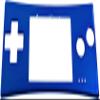 Front Faceplate Housing Shell Case Cover Replacement for Game Boy Micro GBM (Blue) view 1