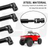 OGRC 2Pcs Center Driveshaft Steel Drive Shaft for Axial SCX24 Deadbolt AXI90081 Upgrate Parts view 3