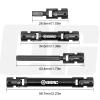OGRC 2Pcs Center Driveshaft Steel Drive Shaft for Axial SCX24 Deadbolt AXI90081 Upgrate Parts view 4