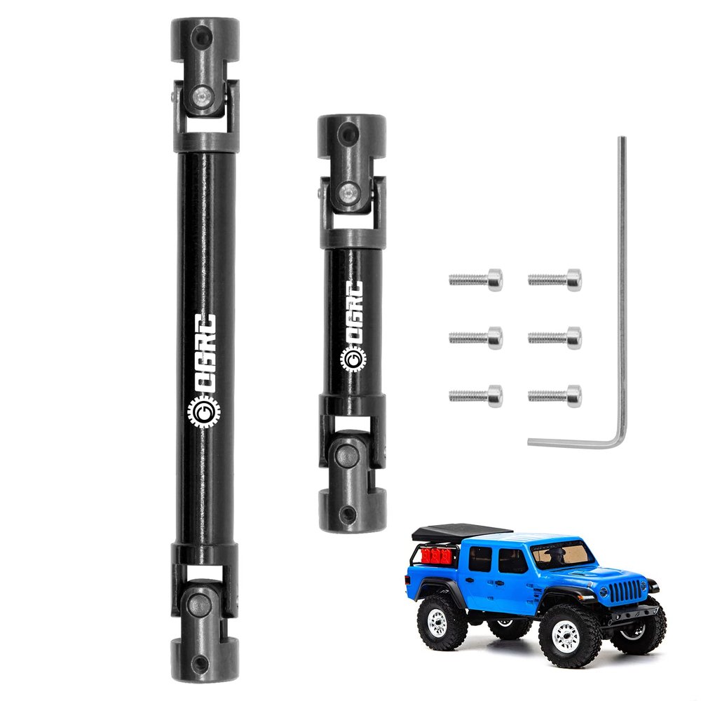 OGRC Center Driveshaft Steel Drive Shaft for Axial SCX24 Jeep Gladiator AXI00005 Upgrate Parts