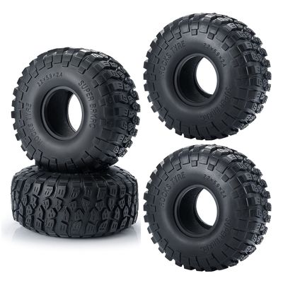 Zolikar RC Rubber 2.2 Crawler Tires 150MM 4PCS for 1/10 Scale SCX10 D90 Wraith 90048 90018 RR10 RC Crawler Car Accessories