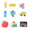 Ipetboom School Party, 18Pcs Back to School Cupcake Toppers Welcome Class Cupcake Toppers Sweet Dessert Topper view 1