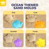 TOY Life Beach Toys for Kids Ages 4-8, Sand Toys for Toddlers 1-3, Beach Toys for Toddlers 1-3, Kids Beach Toys for Kids Ages 8-12, Sandbox Toys, Sand Castle Building Kit, Sand Toys for Kids Ages 4-8 view 4