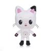 Posh Paws 50105 Gabby's Dollhouse 25cm (10-inches) Pandy Paws Character Soft Plush Toy, White view 3