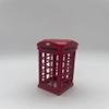 Greenhills Scalextric Carrera Slot Car 1:32 Scale Painted UK Telephone Box Black lettering - NEW - MACC936 ##x view 1