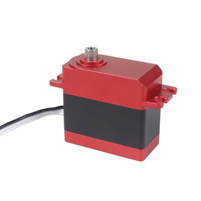 QWinOut Waterproof Servo 20KG 30KG 35KG 40KG Servo 180 270 360 Degree Large Torque Digital Servo Metal Gear for DIY RC Truck 1/8 1/10 Car (2PCS 9KG 360Degrees)