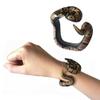 2pc Halloween Snake Bracelets Tricky Snake Wristband Fake Snake Wrist Band Bangle Jewelry Novelty Boa Python Prank Props Gift for Halloween April Fools Day Cosplay Party view 1