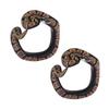 2pc Halloween Snake Bracelets Tricky Snake Wristband Fake Snake Wrist Band Bangle Jewelry Novelty Boa Python Prank Props Gift for Halloween April Fools Day Cosplay Party view 4