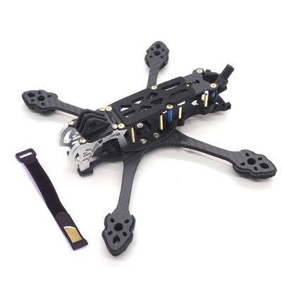 DKNTZO 5 Inch Racing FPV Drone Frame Kit, MARK5 5 inch 225 FPV Carbon Fiber Racing FPV Drone Frame 225mm Wheelbase with 5mm Arm for 5 inch Propeller Racing FPV for Air Unit HD/for Vista/for Analog