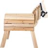 Small Foot Compact Wooden Horse with Headcollar, from 3 Years, Indoor and Outdoor, 12313, Beige view 2