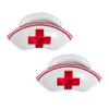 2Pcs Nurse Cap Balloons/Nurse Party Decorations/Nurse Graduation Decorations/Nursing Graduation Party Supplies/Nursing School Graduation Party Decorations/Nurse Balloons view 1