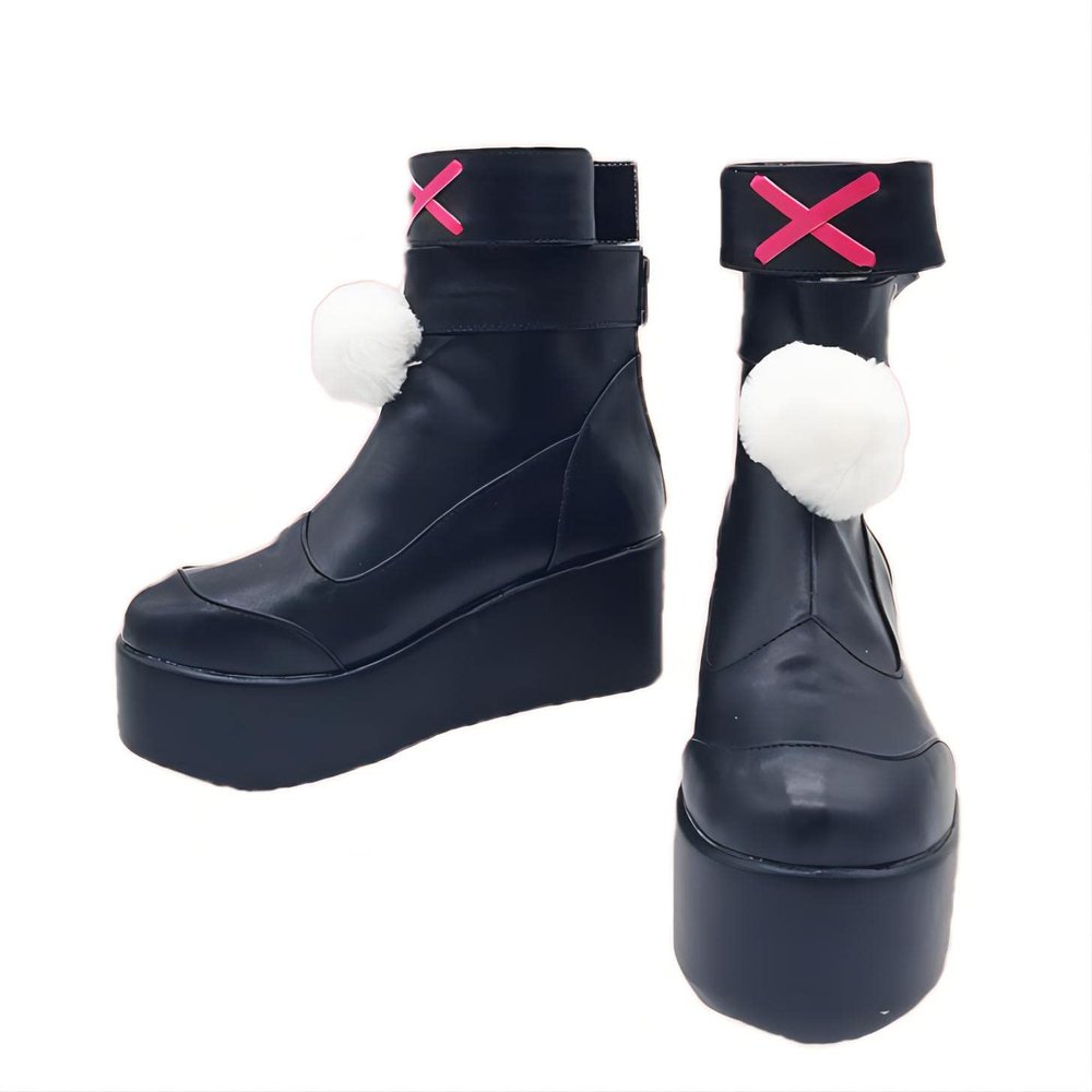 Cos Cobbler Cosplay Boots Boot Shoes Shoe for Girls Frontline mp7