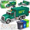 Mobius Garbage Truck Toy  Recycling Vehicle with Lights & Sounds | Educational Eco Play Truck for Kids Ages 37 view 1