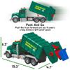 Mobius Garbage Truck Toy  Recycling Vehicle with Lights & Sounds | Educational Eco Play Truck for Kids Ages 37 view 2
