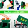 Mobius Garbage Truck Toy  Recycling Vehicle with Lights & Sounds | Educational Eco Play Truck for Kids Ages 37 view 4