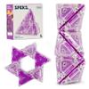 Speks Geode Magnetic Fidget Toy | Sensory Desk Toy for Adults & Teens 14+ | Stress Relief Gift | Pyramid, Quartz view 1