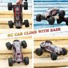 QIYHBVR 1:10 Large Size 4WD High Speed RC Monster Trucks,Hobby Grade RC Cars for Adults Boys Remote Control Vehicle with 550 Carbon Brush Motor view 3