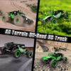 QIYHBVR RC Cars Remote Control Car 1:16 Off Road Monster Truck,Metal Shell 4WD LED Headlight,2.4Ghz All Terrain Hobby Truck Short Course Rally Monster RTR view 2