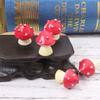 BESTOYARD 36 pcs Miniature Mushroom DIY dollhouse ornament Miniature Landscape Ornament fairy garden decoration mini plant pots Red Mushroom Shaped Desktop Decor Succulents ornaments view 4