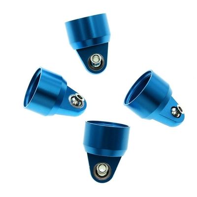 4PCS Metal Shock Absorber Cap Shock Absorber Upper Cover for Traxxas X-Maxx 8S 6S 1/5 RC Car Upgrade Parts ( Color : Fluorescent Green )