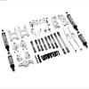 Greendhat Car Accessories Compatible with WL RC 12428 12423 FY03 Metal Accessories Kit Shock Absorbers Toy Parts 13Piece Set ( Color : Silver ) view 1
