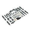 Greendhat Car Accessories Compatible with WL RC 12428 12423 FY03 Metal Accessories Kit Shock Absorbers Toy Parts 13Piece Set ( Color : Blue ) view 4