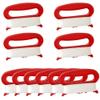10 Pack Kite String Handle with 98ft Line Red Mini Kite Spool Flying Accessories for Kids and Adults (L, Width: 11.5CM/4.53 inch) view 1