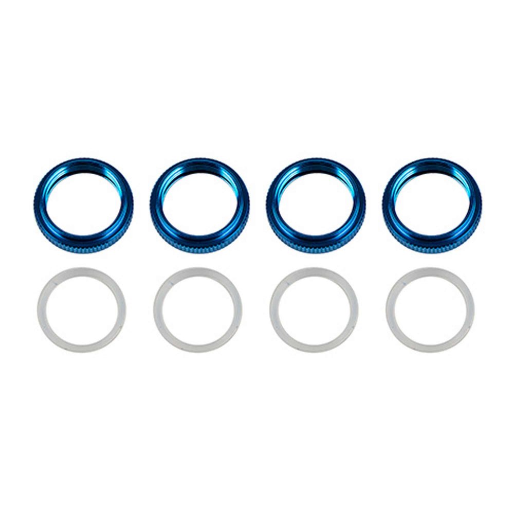 Team Associated Rival MT8 Threaded Shock Collars ASC25942 Elec Car/Truck Replacement Parts