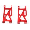 for WLtoys 1:14 144001 RC Car Upgrade Parts Metal Steering Swing Arm Base C Rear Hub Seat Servo Pull Rod ( Color : Gray ) view 3