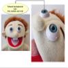 25", Rodayna Pilot Puppet, Full Body, Ventriloquist Style Puppet,Hand Puppet with Movable Mouth for Kids and Adults,Unique. view 3