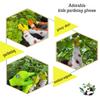 HANDLANDY Kids Gardening Gloves Bulk,Pack of 12 Pairs for Age 2-13, Latex Free Gloves-Size 5(age9-10),Green&Orange&Yellow view 4