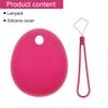 Xcivi Silicone Cover and Lanyard for Tamagotchi Pix Virtual Interactive Pet Game Machine, Silicone Shell Compatible with New Tamagotchi PIX (Pink-Pink) view 3