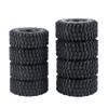 4Pcs 1.0" Beadlock 50 * 20mm/54 * 23mm Wheel Rims Tires Set for 1/24 RC Crawler Car Axial SCX24 90081 AXI00001 AXI00002 Part (Color : Pink) view 4