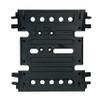 Center Gear Box Mount CNC Aluminum Skid Plate for Axial Wraith RC Rock Crawler (Color : Black) view 2