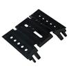 Center Gear Box Mount CNC Aluminum Skid Plate for Axial Wraith RC Rock Crawler (Color : Black) view 3