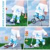 35 Pcs Mini Finger Toy Set, Finger Scooter, Finger Skateboards, Finger Shoes, Mini Finger Bikes, Finger Tops, Finger Pants, Finger Knee Pads, Tiny Swing Board, Mini Bike Wheels Toys for Party Favors view 3