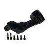 Aluminum Alloy Front & Rear Bumper Mounts Bracket for Traxxas TRX-4 1/10 RC Crawler Car Upgrade Parts Accessories (Color : Black Rear) view 1