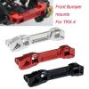 Aluminum Alloy Front & Rear Bumper Mounts Bracket for Traxxas TRX-4 1/10 RC Crawler Car Upgrade Parts Accessories (Color : Red 1Set) view 2