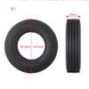 22/25/28/30mm Rubber Tyres Wheel Tires for Tamiya 1/14 RC Trailer Tractor Truck Front & Rear Wheel Rims Accessories Part (Color : 4Pcs Style 2) view 4