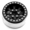Metal Alloy 1.9'' Beadlock Wheel Rims 25mm Width for Axial SCX10 CC01 D90 1/10 RC Crawler Car Parts (Color : Black 1pcs) view 1