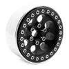 Metal Alloy 1.9'' Beadlock Wheel Rims 25mm Width for Axial SCX10 CC01 D90 1/10 RC Crawler Car Parts (Color : Black 1pcs) view 3