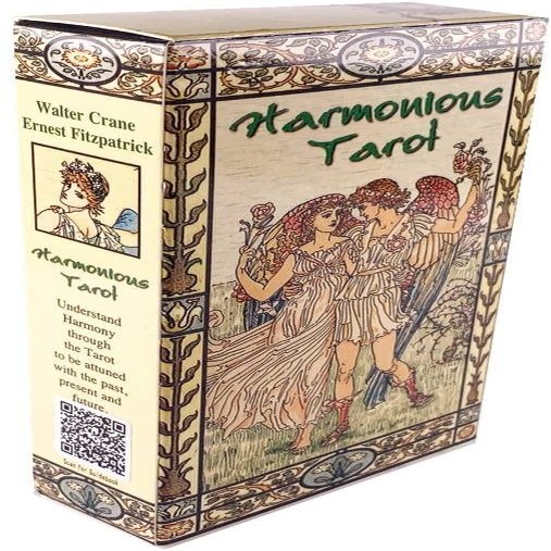 ZXKYZR8 Harmoulous Tarot, 78Pcs Coated Paper Tarot Cards Deck for Beginners to Professional, Board Game, Entertainment Parties Divination Deck Set Gifts Collect for Expert Readers Lover