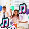 Sosation Music Piata Music Note Pinata Birthday Party Decorations Dj Kpop Theme Party Baby Shower with Wooden Stick Paper Blindfold Confetti Set for Boys Girls Adults, 16.1 x 12 x 2.8 Inch view 3