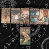 ZXKYZR8 Edmund Dulac Tarot, 78Pcs Coated Paper Tarot Cards Deck for Beginners to Professional, Board Game, Entertainment Parties Divination Deck Set Gifts Collect for Expert Readers Lover view 4